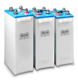 Baterias Fotovoltaicas Nickel-Hierro para Vialidad Solar